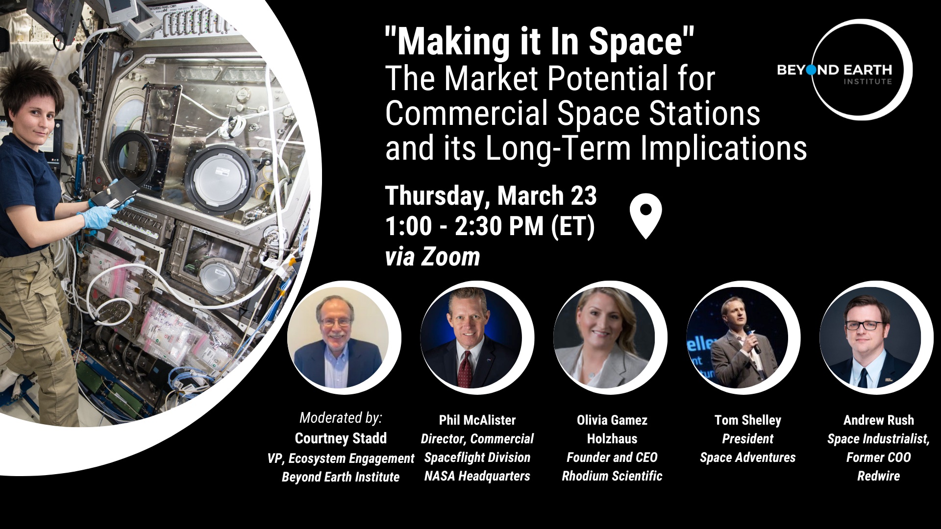 “Making It In Space" The Market Potential for Commercial Space Stations – and its Long-Term Implications
