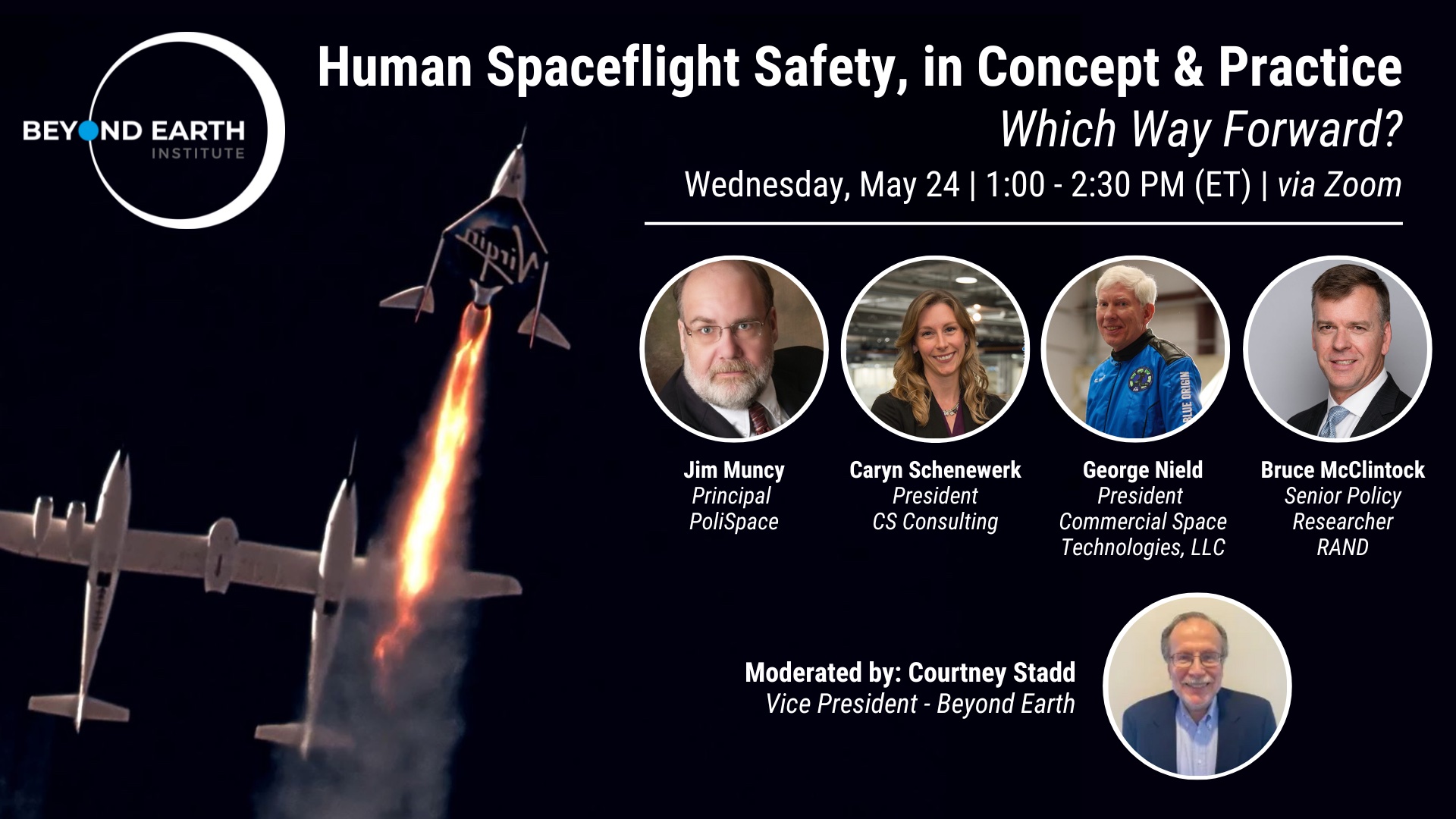 Webinar: Human Spaceflight Safety, in Concept & Practice: Which Way Forward?