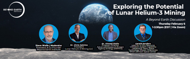 Webinar: Exploring the Potential of Lunar Helium-3 Mining