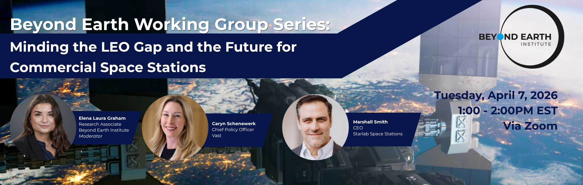 Beyond Earth Working Group Report Series: Minding the LEO Gap and the Future for Commercial Space Stations