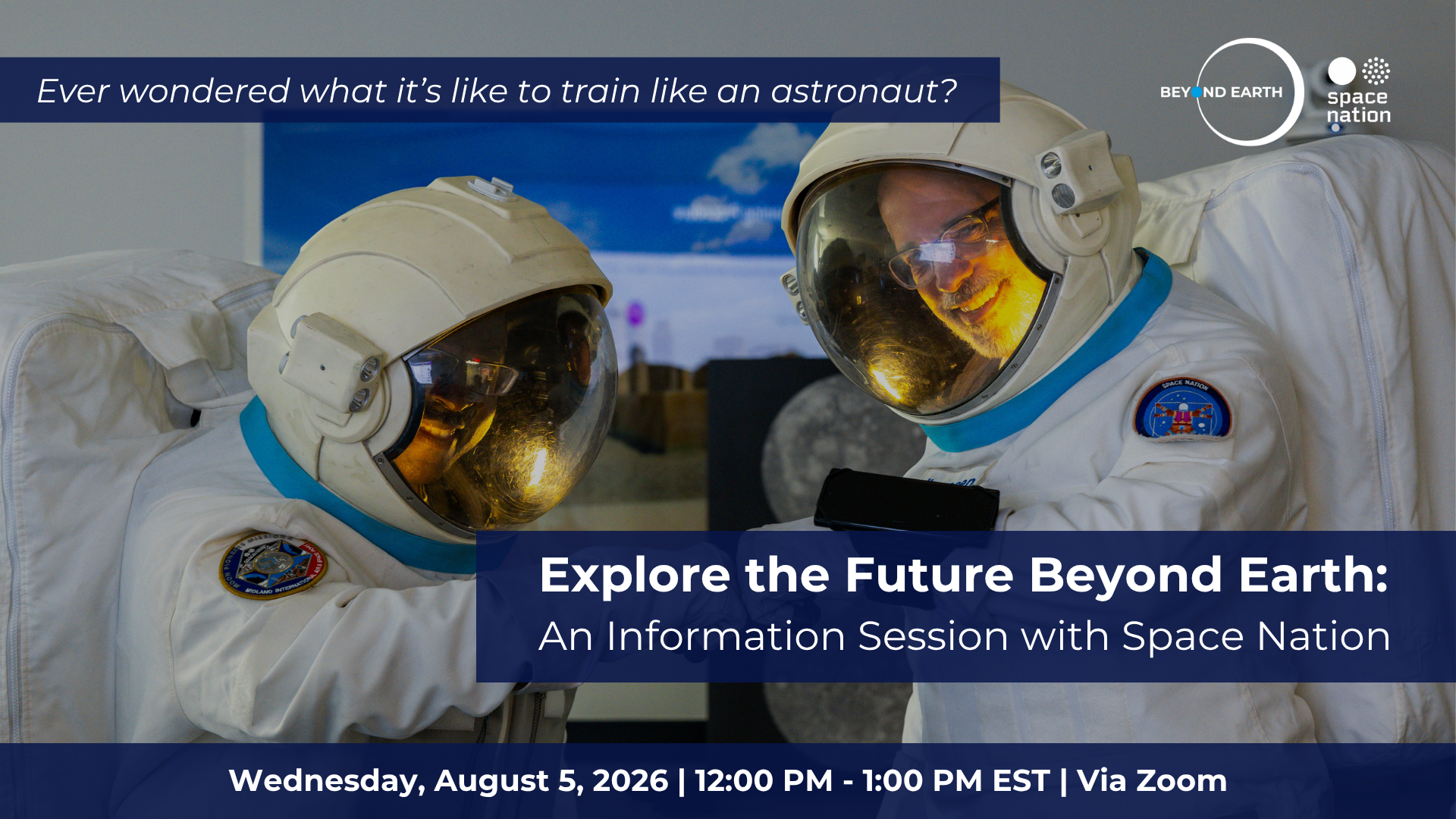 Explore the Future Beyond Earth: An Information Session with Space Nation